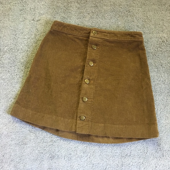 American Apparel Dresses & Skirts - American Apparel High Rise Corduroy Mini Skirt